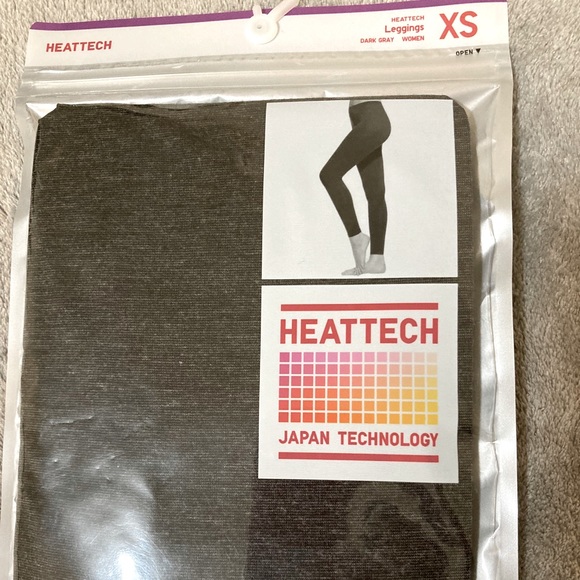 heattech Accessories - Heattech Leggings Dark Gray Women’s XS NWT NIB